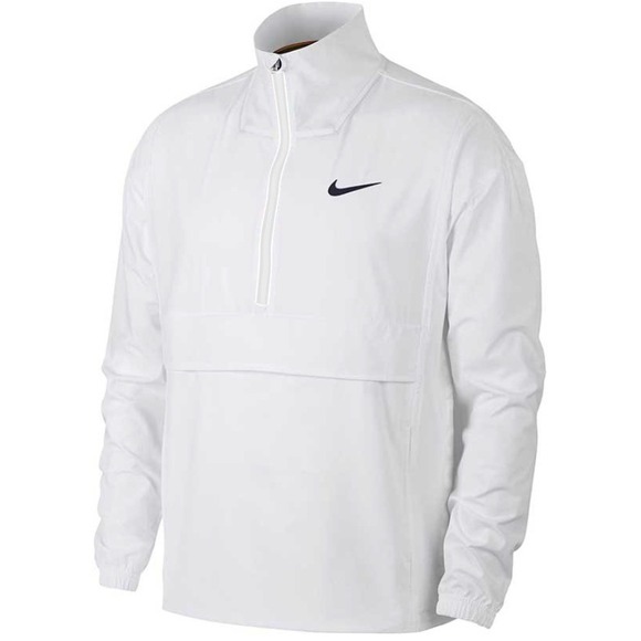 Nike Windbreaker Jacket Pullover White Mens Size S - Picture 1 of 9